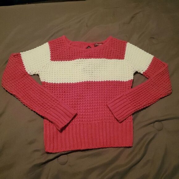 Shampoo NWT  Pink & Cream Knit Girls Sweat… - Picture 2 of 7